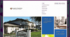 Desktop Screenshot of alamosgardens.com